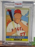 2021 Topps Mike Trout Project 70 Baseball card