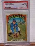 1972 Topps Freddie Patek PSA 8 baseball card