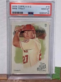 2019 Topps A&G Mike Trout gem mint PSA 10 baseball card