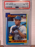 1990 Topps Ken Griffey JR. PSA 8 baseball card