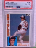 1984 Topps Mike boddicker PSA 8