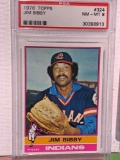 1976 Topps Jim Bobby PSA 8 baseball card