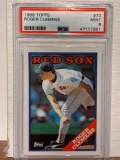 1988 Topps Roger Clemens PSA 9 baseball card