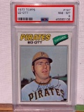 1977 Topps Ed Ott PSA 8 baseball card