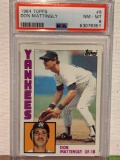 1984 Topps Don Mattingly PSA 8 baseball card