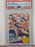 1985 Topps Dwight Gooden PSA 8 baseball card