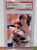 1994 flair John Smoltz PSA 10 baseball card