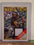 2023 Topps, O?Neil Cruz player worn Memorabilia baseball card