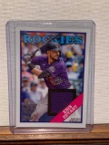 2023 Topps kris Bryant game used Memorabilia baseball card