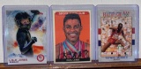 assorted Olympic cards, Jones, Lewis, Moses