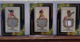 assorted game-worn Jersey baseball cards Pierzynski, Konerko, Dye