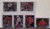 assorted hockey cards Toews, Seabrook, Crawford, cane, Hossa, Keith