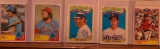 assorted all star, baseball cards, Murphy, Fisk, Hershiser, Gibson, Sutter