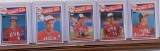 assorted 1984 United States, baseball team cards, August, Bankhead, Alfaro, Akins, Dedeaux