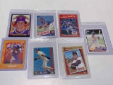 assorted baseball cards, Murray, yester, Myski, Molitor, Gwynn, Sandberg, Durham