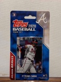 2020 Topps baseball Atlanta Braves team set 17 team baseball cards