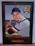 2000 Optimum Harmon Killbrew Autographed baseball card