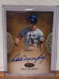 2019 Topps dale Murphy autographed baseball card