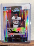 2005 Donruss Rod Carew 42/150 Autographed baseball card