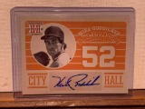 2013 Panini Mike Boddicker autographed baseball card