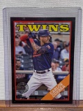 2023 Topps 1988 Black Border Carlos Correa #298/299 Baseball card