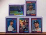 2023 Topps Heritage Chrome Purple Border Baseball cards