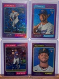 2023 Topps Heritage Chrome Purple Border Baseball cards
