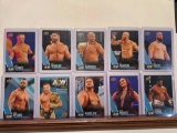 Assorted Wrestling cards Starks, Wheeler, Harwood, Grayson, Silver, Spears, Wardlow, Rhodes, Hobbs,