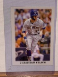 assorted brewers baseball cards Corbin Burnes and Christian Yelich