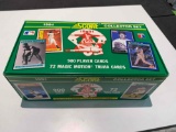 1991 score collector set of baseball cards 900 player cards 72 Magic Motion trivia cards