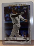 2019 Topps Jimenez Eloy rookie baseball card