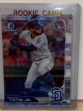 2019 Topps chrome, Fernando Tatis Junior rookie baseball card