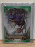 2020 tops Nolan Arenado green border baseball card