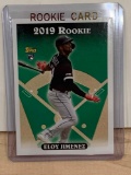 2019 Topps Eloy Jiminez rookie baseball card