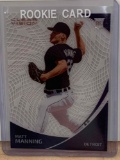 2022 Panini Matt Manning rookie baseball card