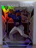 2022 Panini Emmanuel Rivera rookie baseball card
