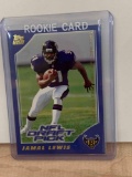 2000 Topps Jamall Lewis NFL draft pick rookie football card