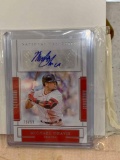 2020 Panini Michael Chavis national treasure autographed baseball card