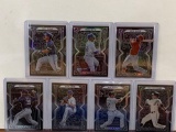 assorted obsidian baseball cards