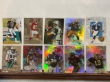 Lot of 10 Football stars including Means, Collins plus see pics