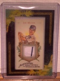 2008 Topps Joe Mauer game worn jersey baseball card