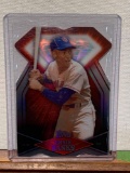 2011 Topps Ernie banks holographic diamond cut baseball card
