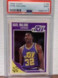 1989 fleer Karl Malone MVP all-star game PSA 9