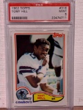 1982 Topps Tony Hill PSA 9 football card