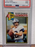 1979 topps Roger Staubach PSA 9 football card
