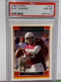 2006 Topps Kurt Warner PSA 10 football card