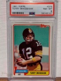 1981 Topps Terry Bradshaw PSA 8 football card