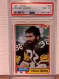 1981 Topps Franco Harris PSA 8 football card