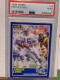 1989 score Chuck Long PSA 9 football card