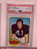1976 Topps Phil Villapiano PSA 8 football card
